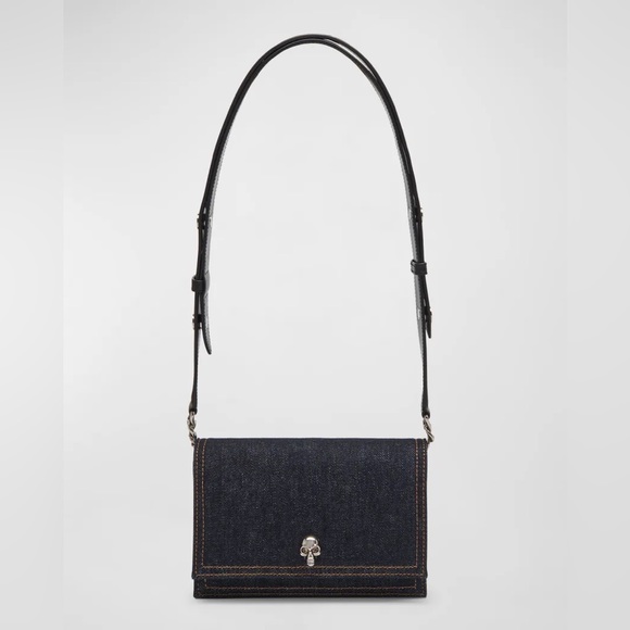 Alexander McQueen
Small Skull Denim Shoulder Bag - Picture 1 of 6